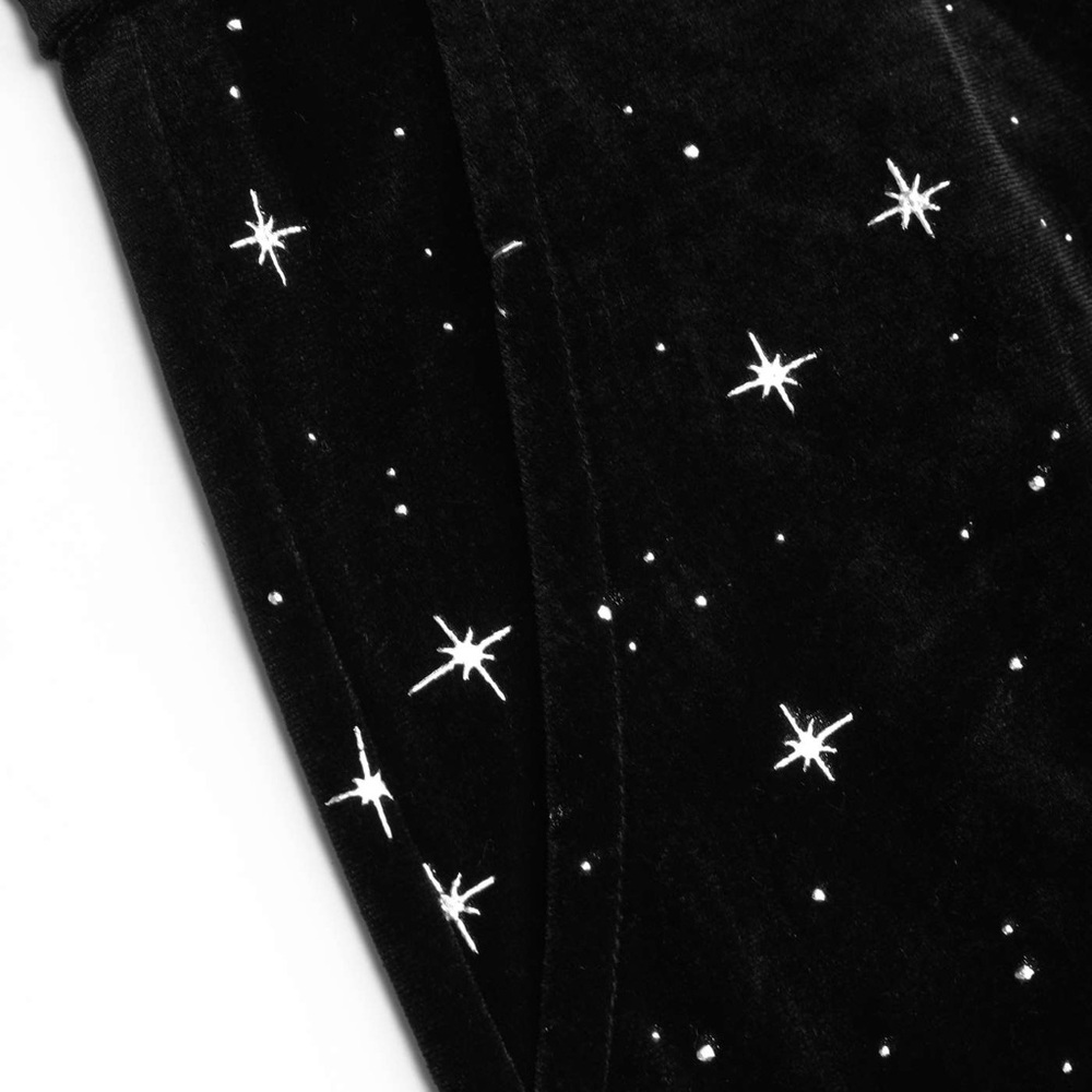 Cider Black Velvet Starry Night Jumpsuit 1XL - Picture 6 of 10